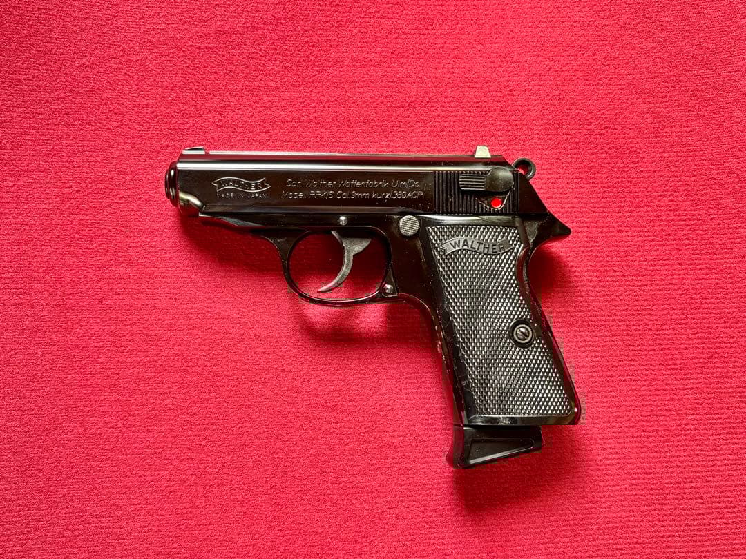 マルゼン／ワルサー PPK/s ブラックメタル