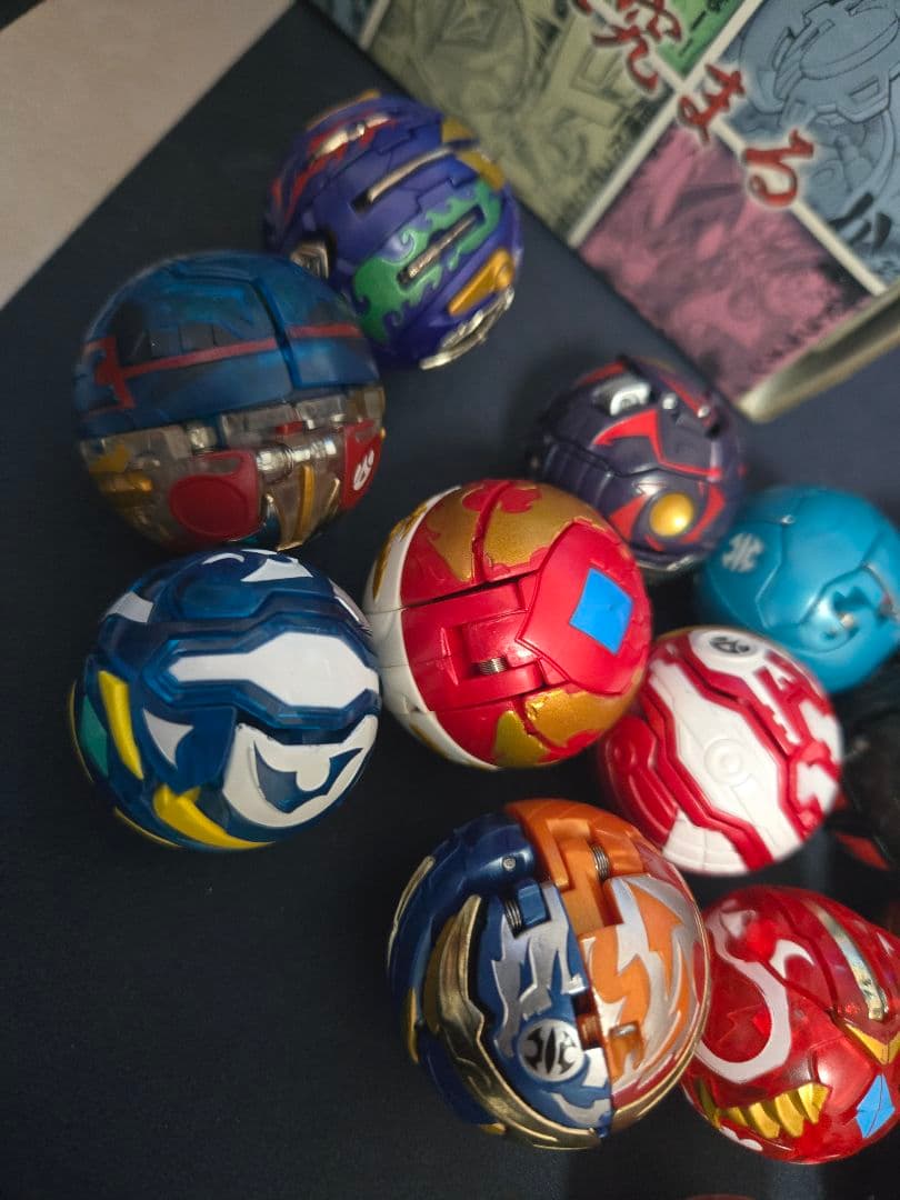 レア有り　爆丸 17体、カード、リングセット