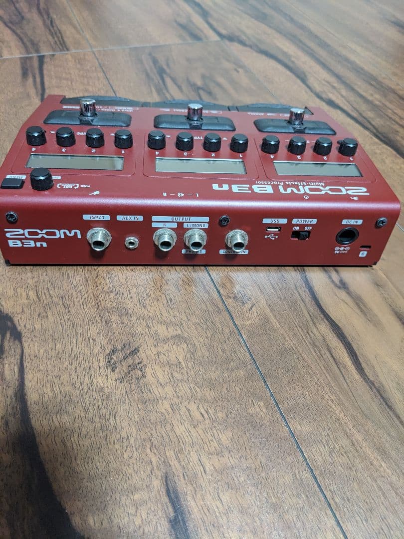 ZOOM B3n アダプター付き