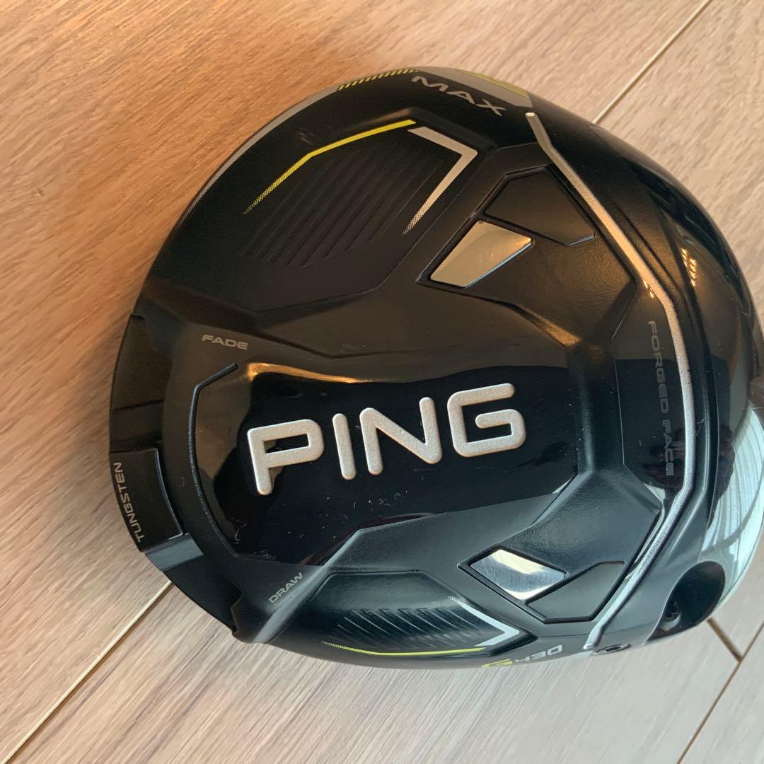 PING G430 max 10.5 ヘッドのみ 純正ヘッドカバーとオマケ３点