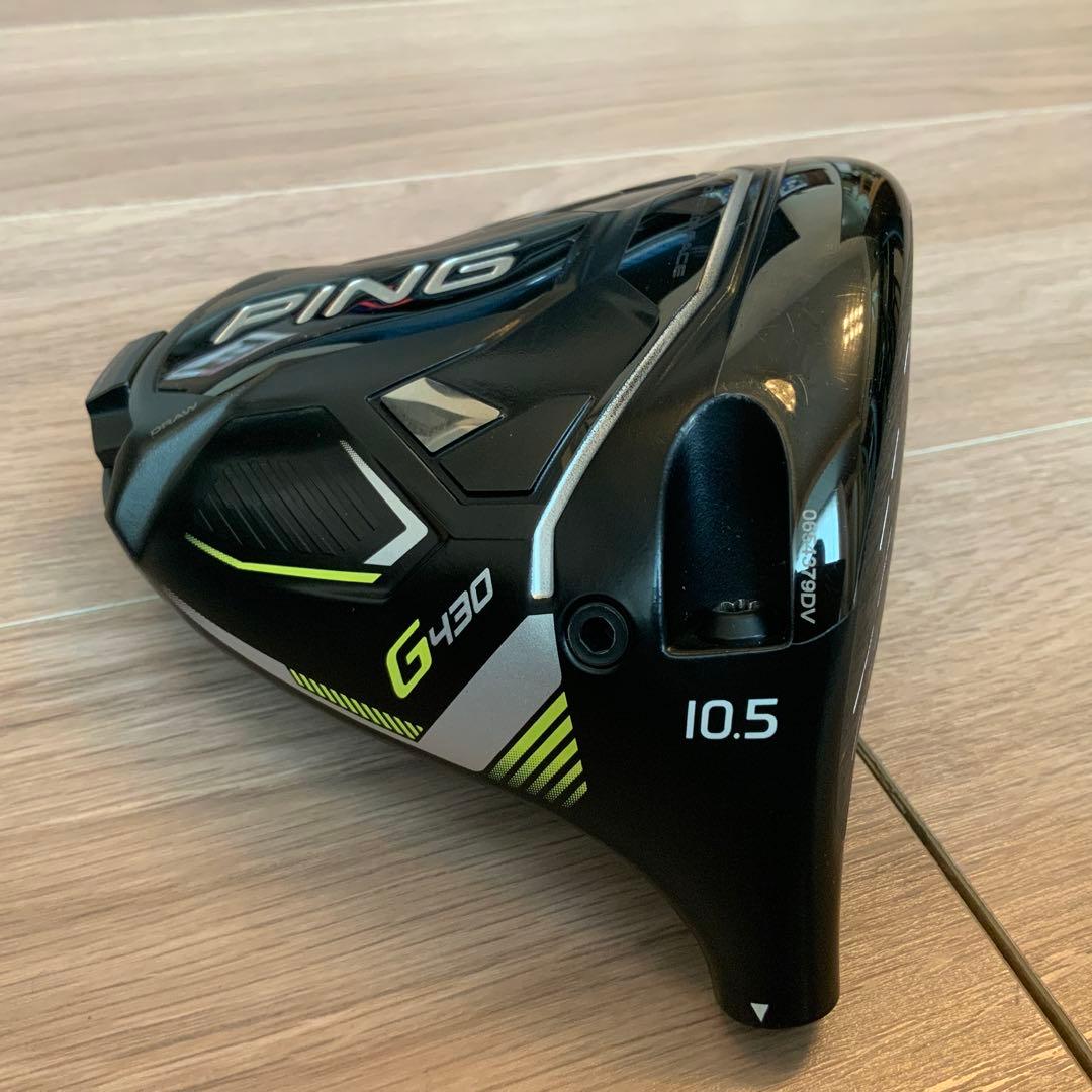 PING G430 max 10.5 ヘッドのみ 純正ヘッドカバーとオマケ３点