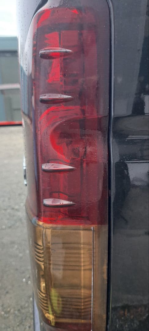 ハイエース テールランプ 自家キャンディーブラウン塗装