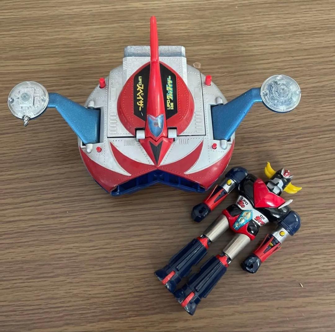 グレンダイザー 超合金 スペイザー グレンダイザー本体セット1976年物