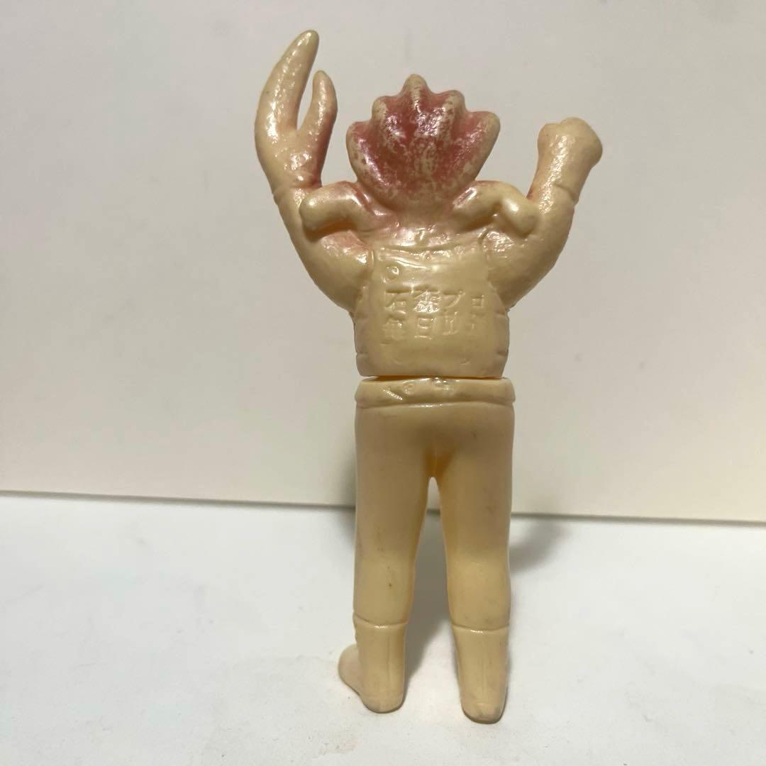 旧バンダイ製 カニバブラー 珍色 ソフビ フィギュア 怪人 当時物 ポピー