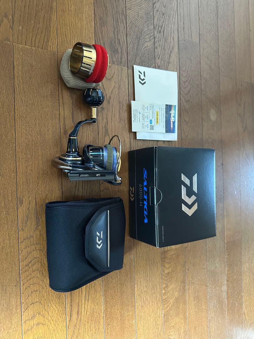【新品未使用】ダイワ23ソルティガ 6000H（SLP WORKSスプール付）
