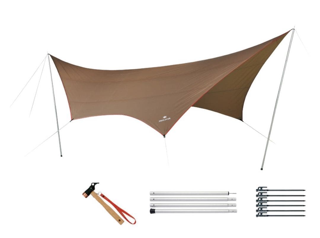 【 peak(スノーピーク)】HDタープシールド ヘキサL Proセット