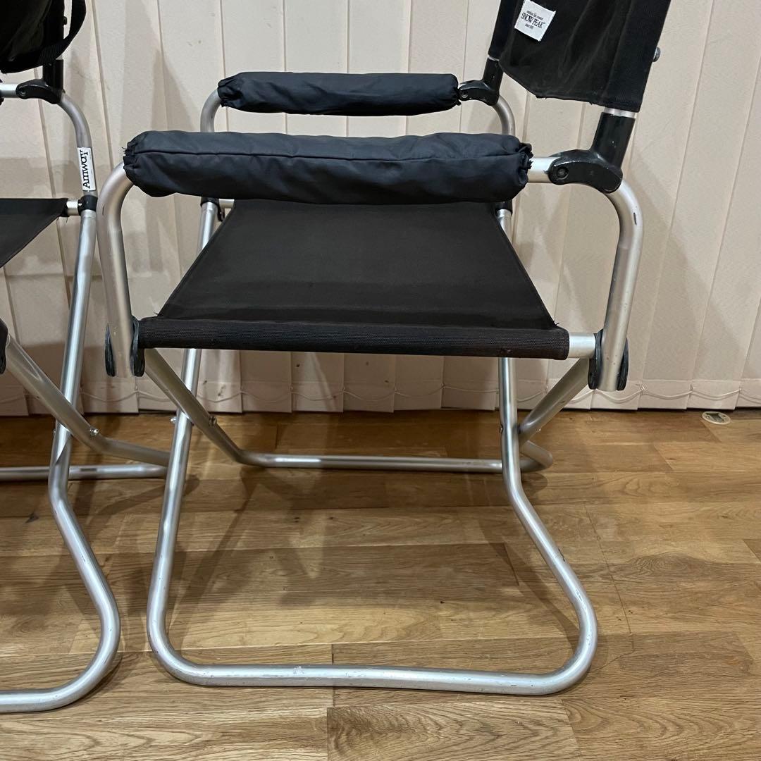 【ヤマコウ期】スノーピーク D. チェアAL　LV-51 2脚　ワイド ブラック