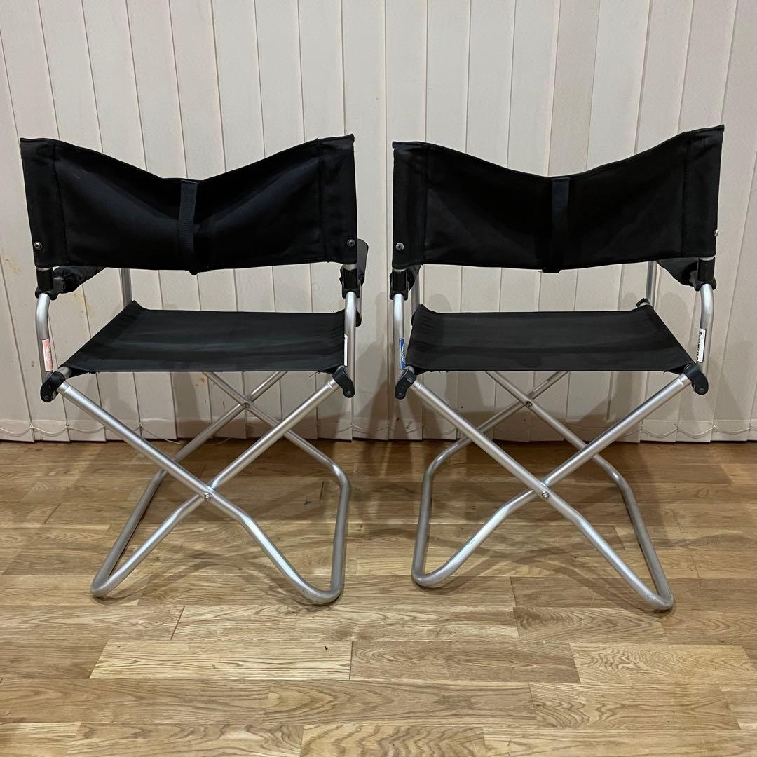【ヤマコウ期】スノーピーク D. チェアAL　LV-51 2脚　ワイド ブラック