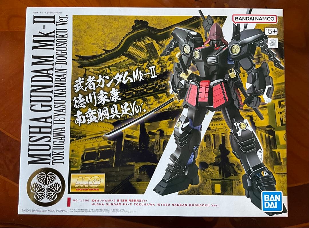 MG 1/100 武者ガンダムMk−Ⅱ 徳川家康　南蛮胴具足Ver.