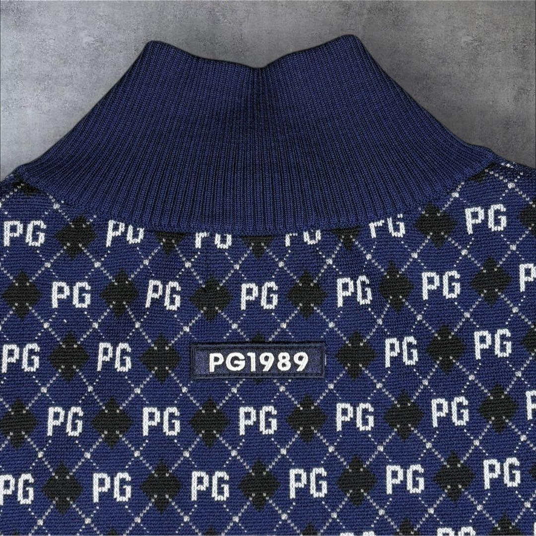 極美品 PEARLY GATES ゴルフ パーリーゲイツ ジップ ニット