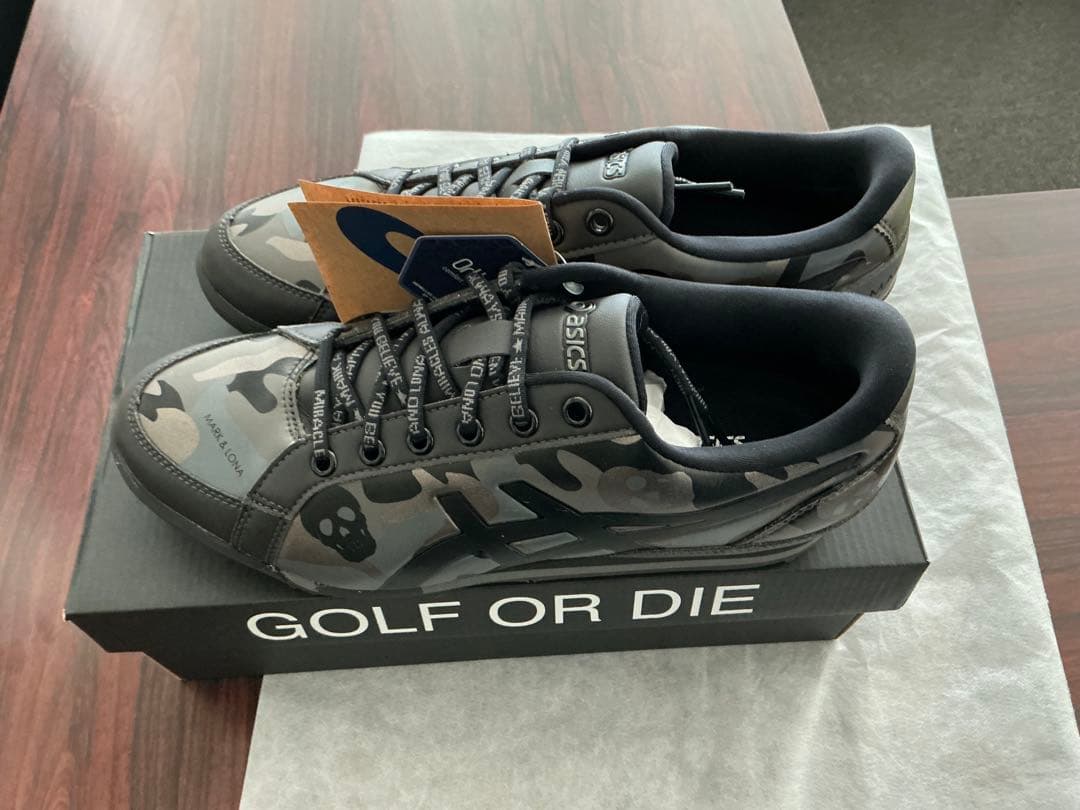 MARK&LONA×ASICS GOLF ゴルフシューズ26cm