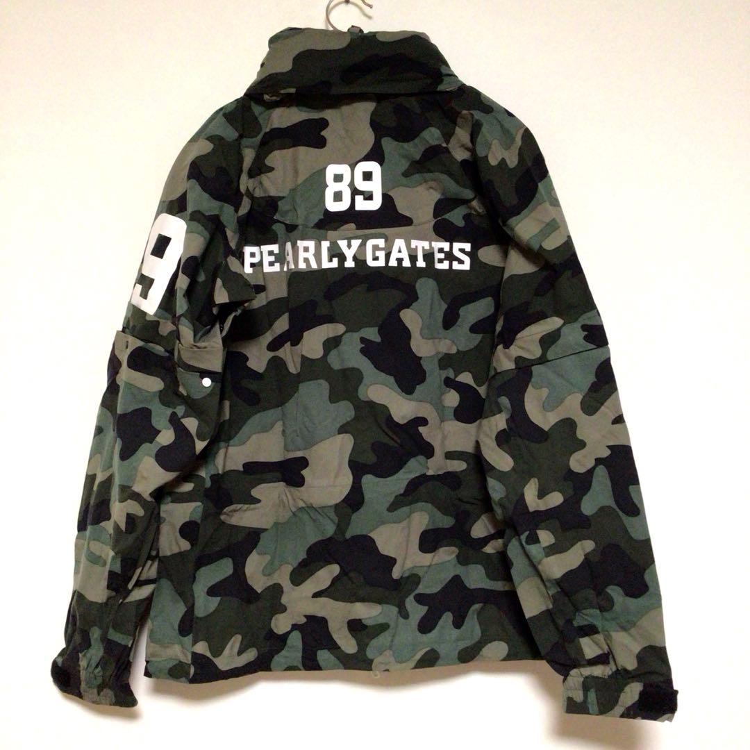 パーリーゲイツ 迷彩 レインウェア セットアップ 3点セット 1 レディース