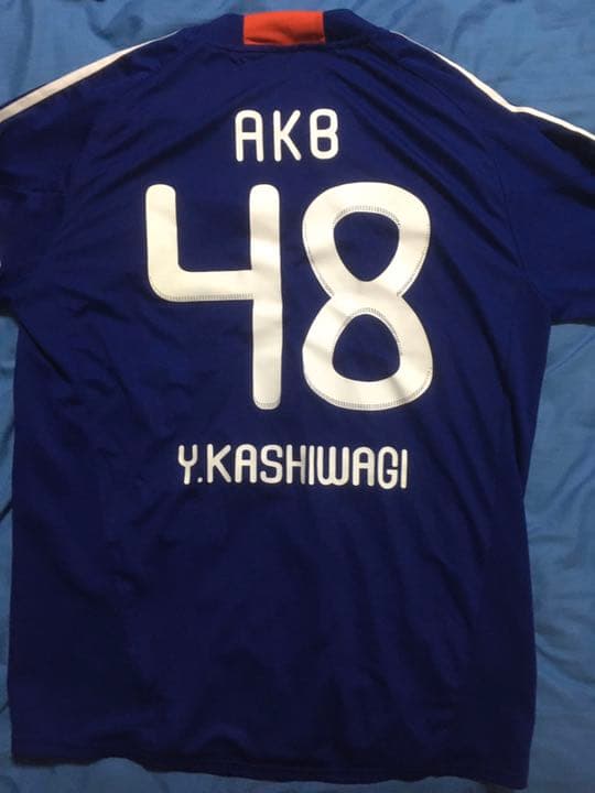 値下げ中　AKB サッカーユニフォーム柏木由紀　限定品
