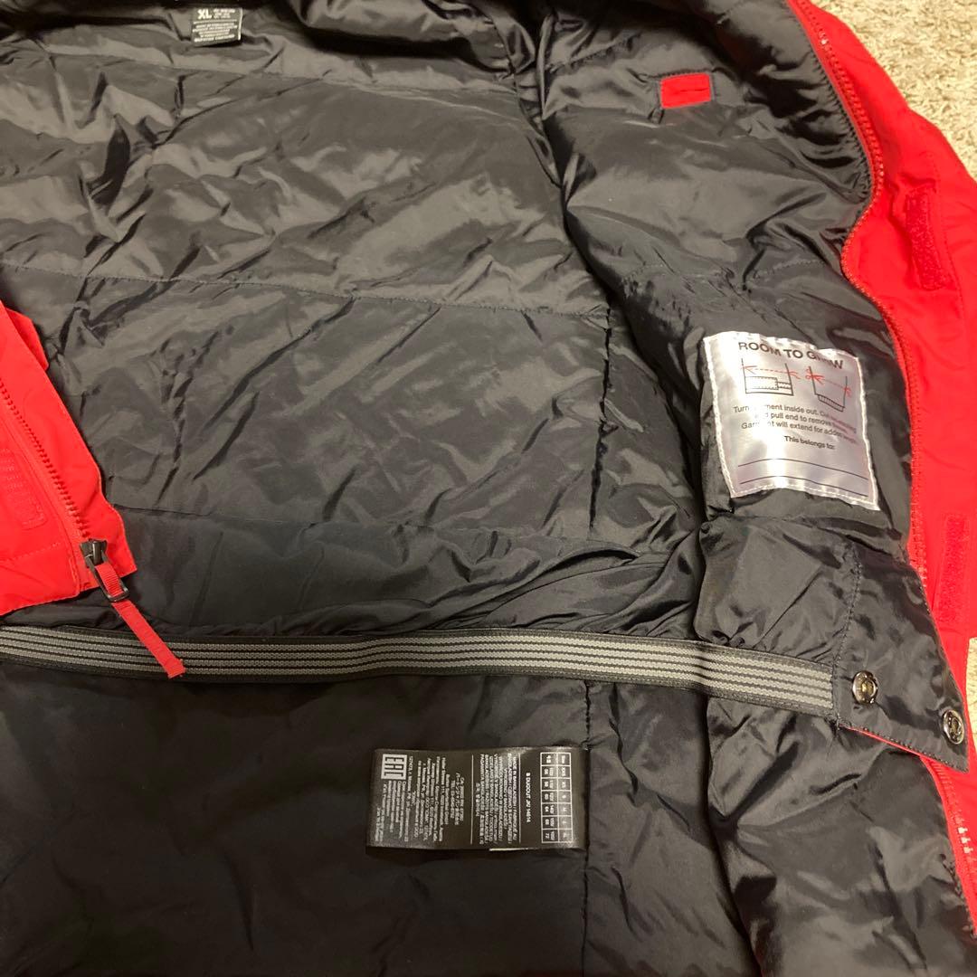 BURTON キッズスノーボードジャケット XL 赤黒