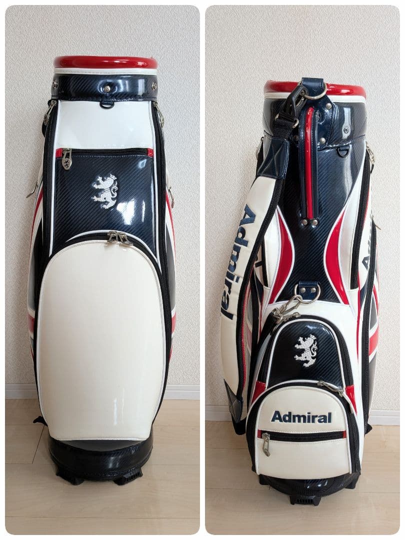 【Admiral】キャディバッグ 9.5型【アドミラル】《中古》