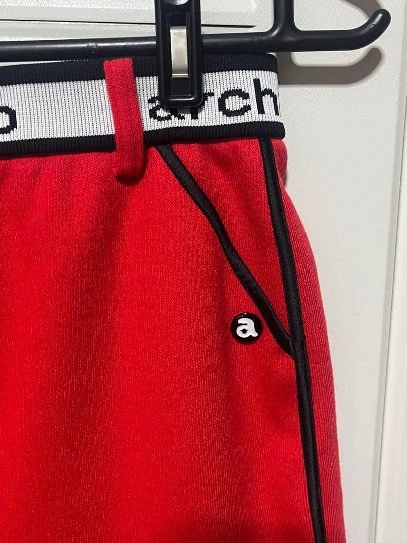 archivio 赤 スカート ポケット付き