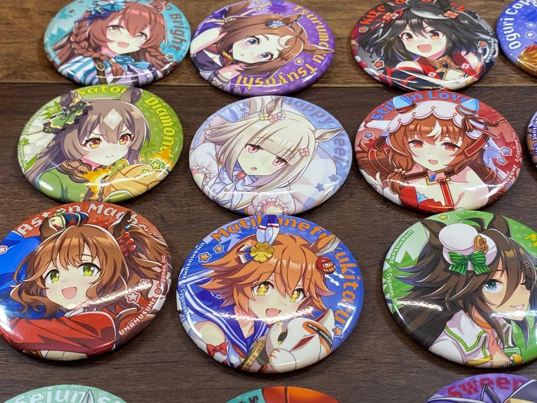 ウマ娘 プリティーダービー　熱血ハチャメチャ大感謝祭！　缶バッジ　25種