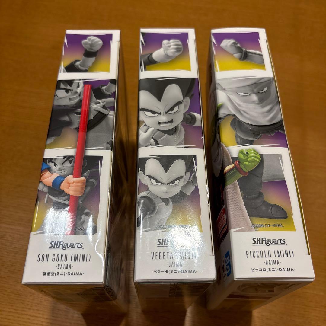 ドラゴンボール S.H.フィギュアーツ DAIMA 孫悟空＆ベジータ＆ピッコロ