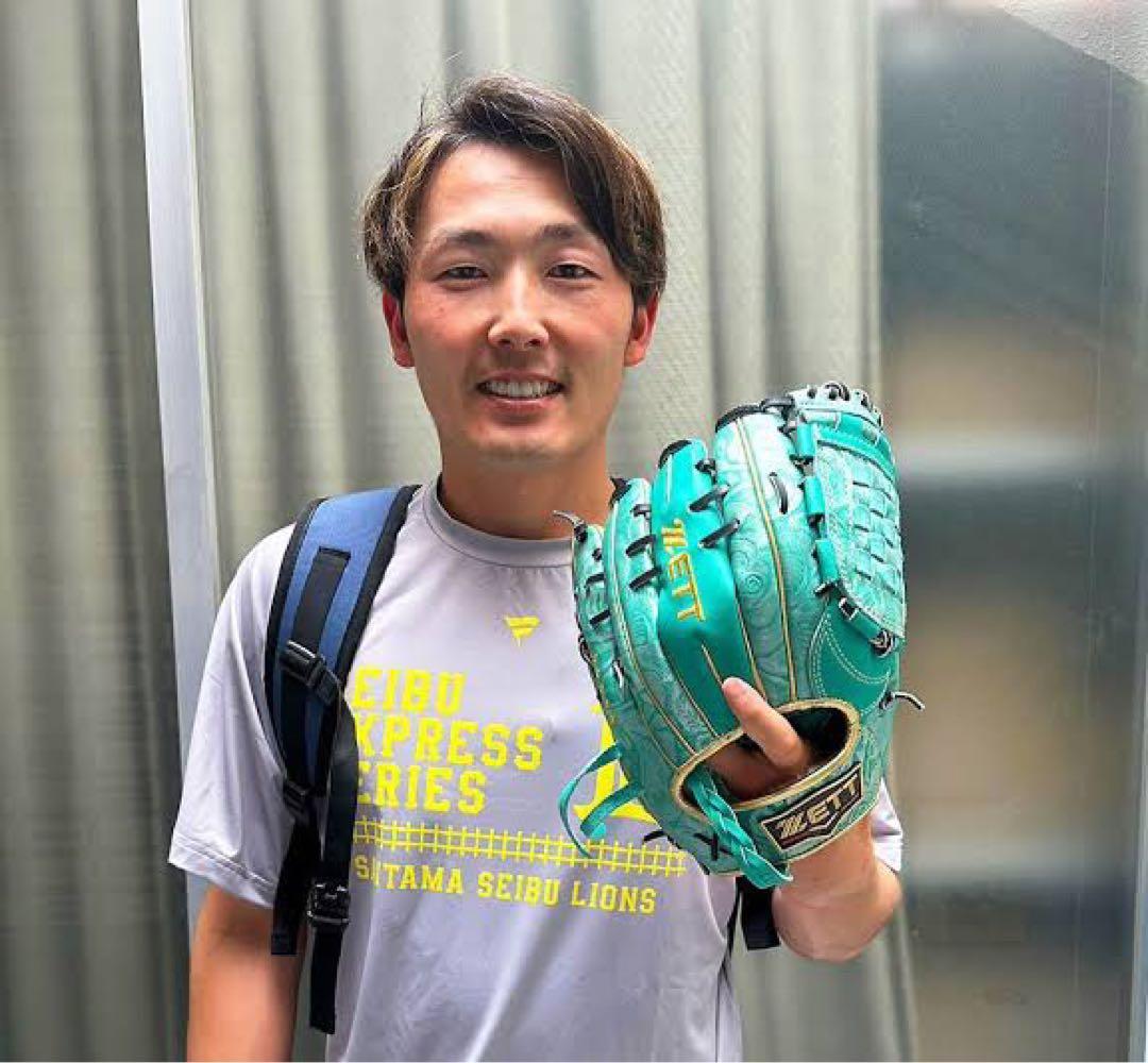 ZETT軟式用グラブ内野手用 源田モデル (マイナビオールスター2023モデル)