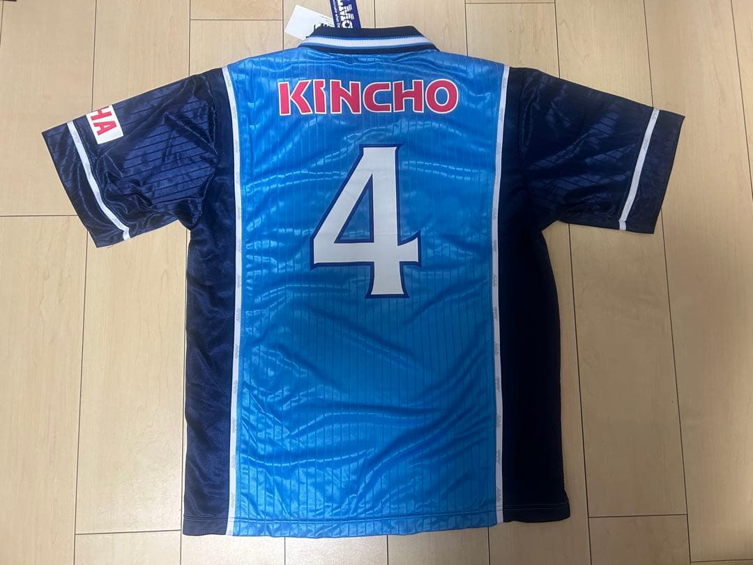 2000年 ジュビロ磐田 井原正巳 直筆サイン入りユニフォーム 日本代表マリノス