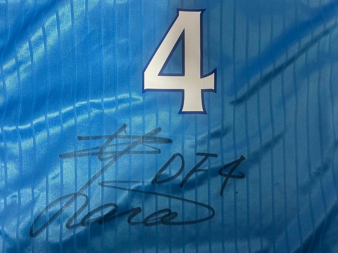 2000年 ジュビロ磐田 井原正巳 直筆サイン入りユニフォーム 日本代表マリノス