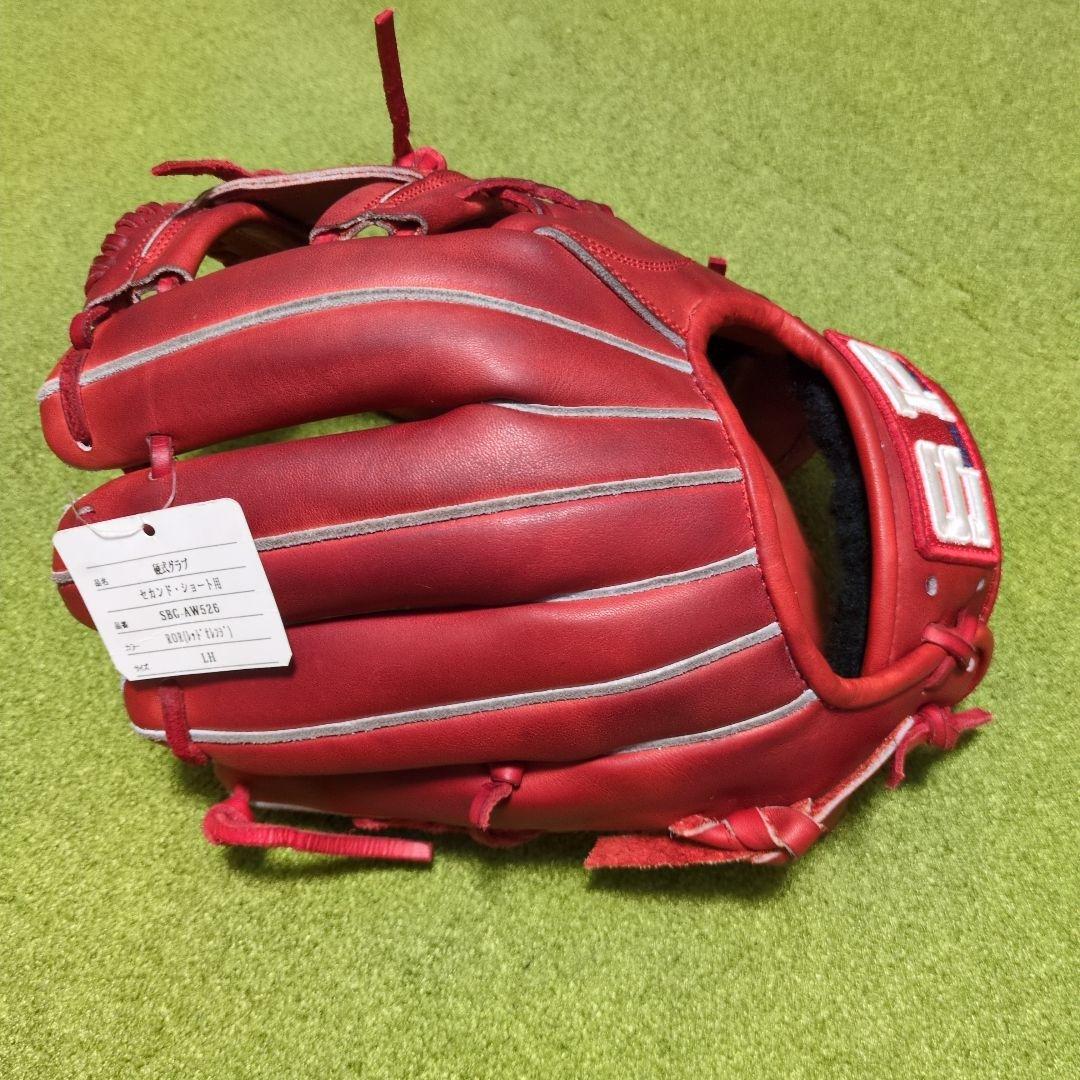 タグ付Sure Play硬式内野 和牛レザー 定価￥50,600