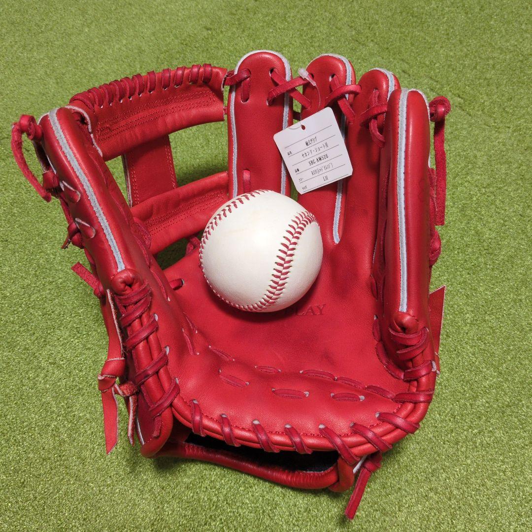 タグ付Sure Play硬式内野 和牛レザー 定価￥50,600