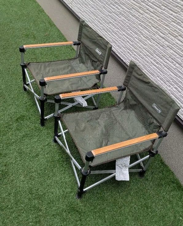 廃番　Coleman　ツーウェイキャプテンチェア　2way 2脚セット　値下げ可