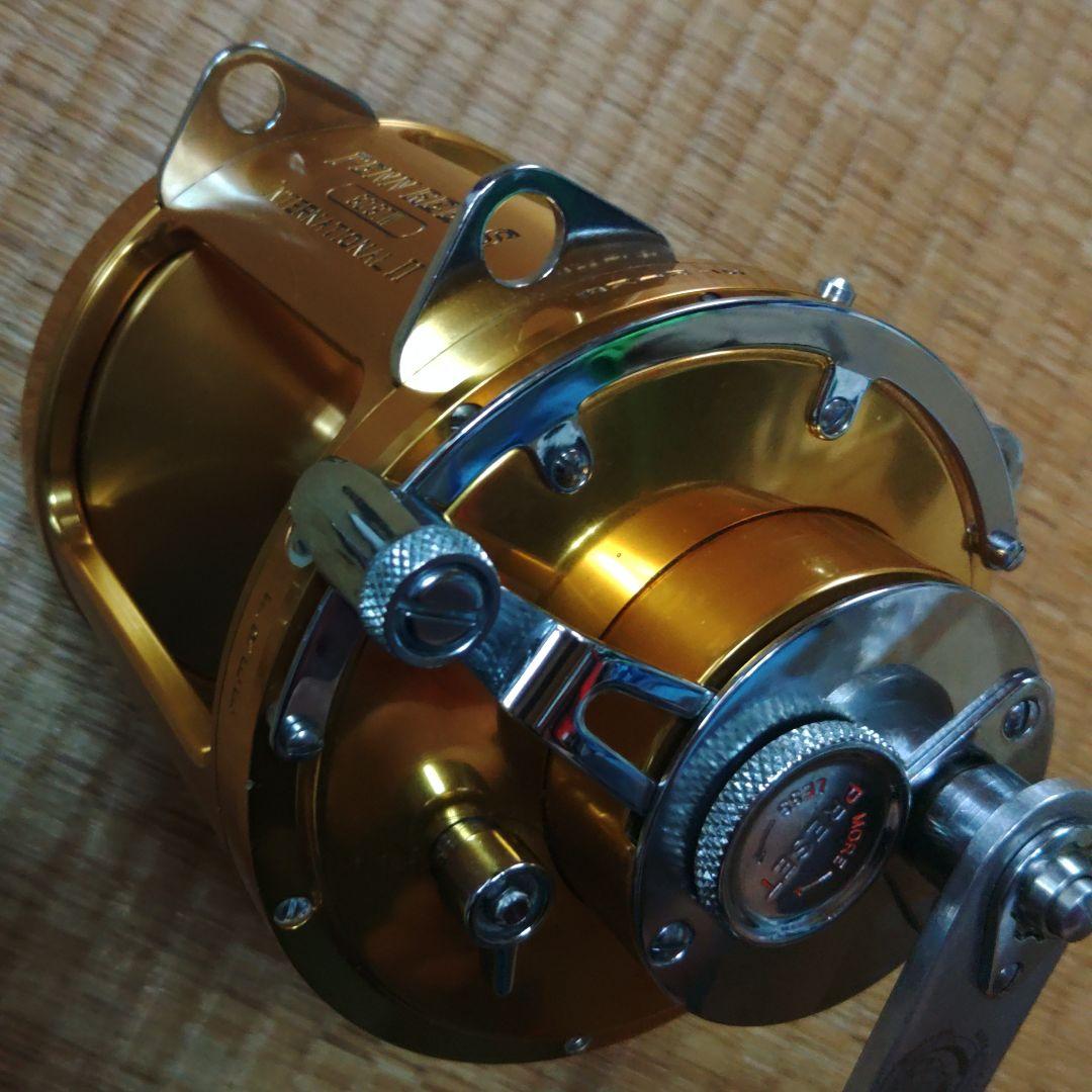 美品PENN インターナショナル80STW 希少ティブロンT-BARハンドル