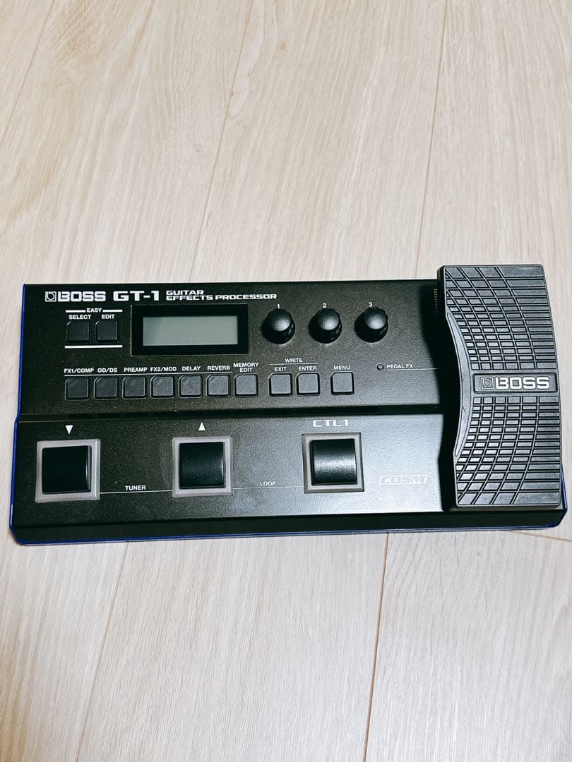 【純正アダプタ付】BOSS GT-1 マルチエフェクター　GT-1の教科書付