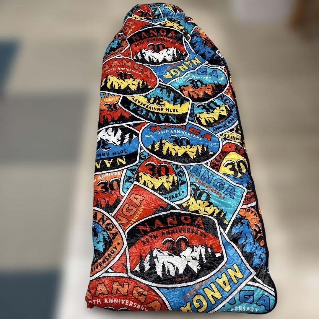 ナンガ シュラフ30周年記念 スクエアフット600 DX メッシュバッグ付