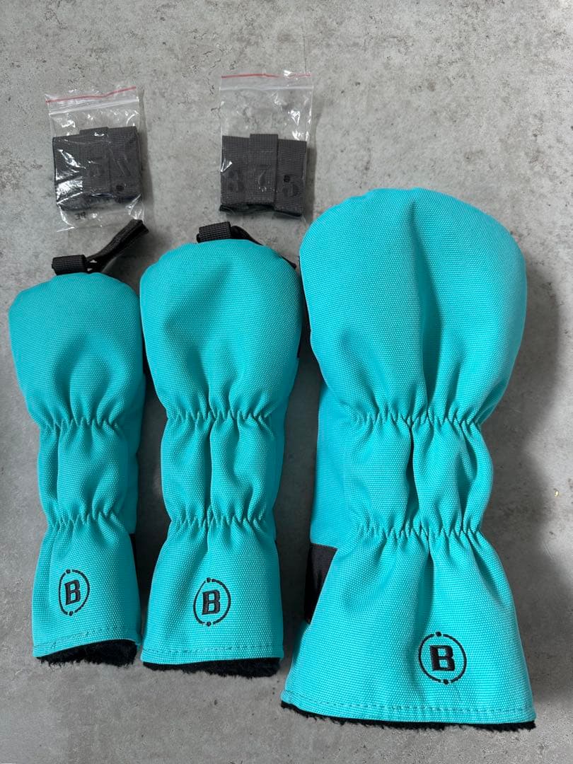 【希少！数量限定品】★ブリーフィング★ミントブルー★ヘッドカバー３個付き★