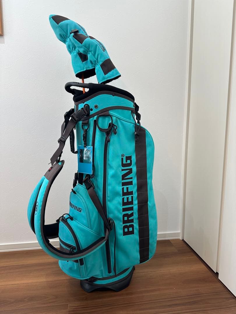 【希少！数量限定品】★ブリーフィング★ミントブルー★ヘッドカバー３個付き★