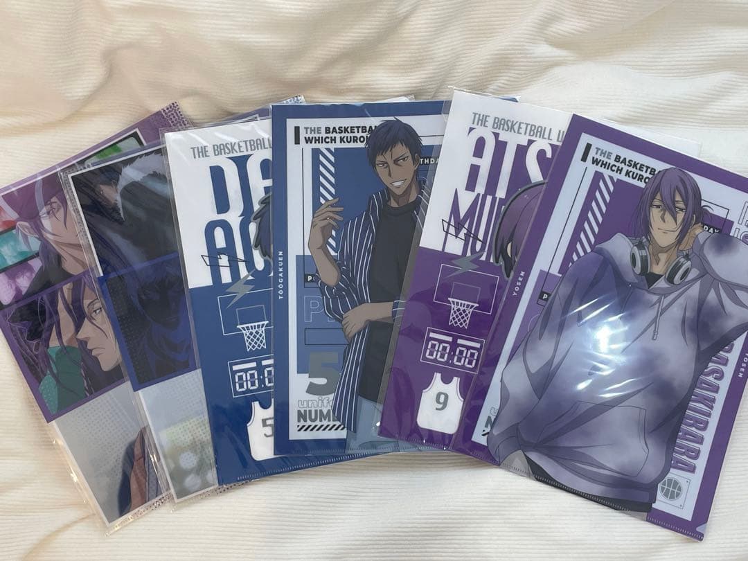 200点以上! 黒子のバスケ まとめ売り 紙類 クリアファイル アクスタなど