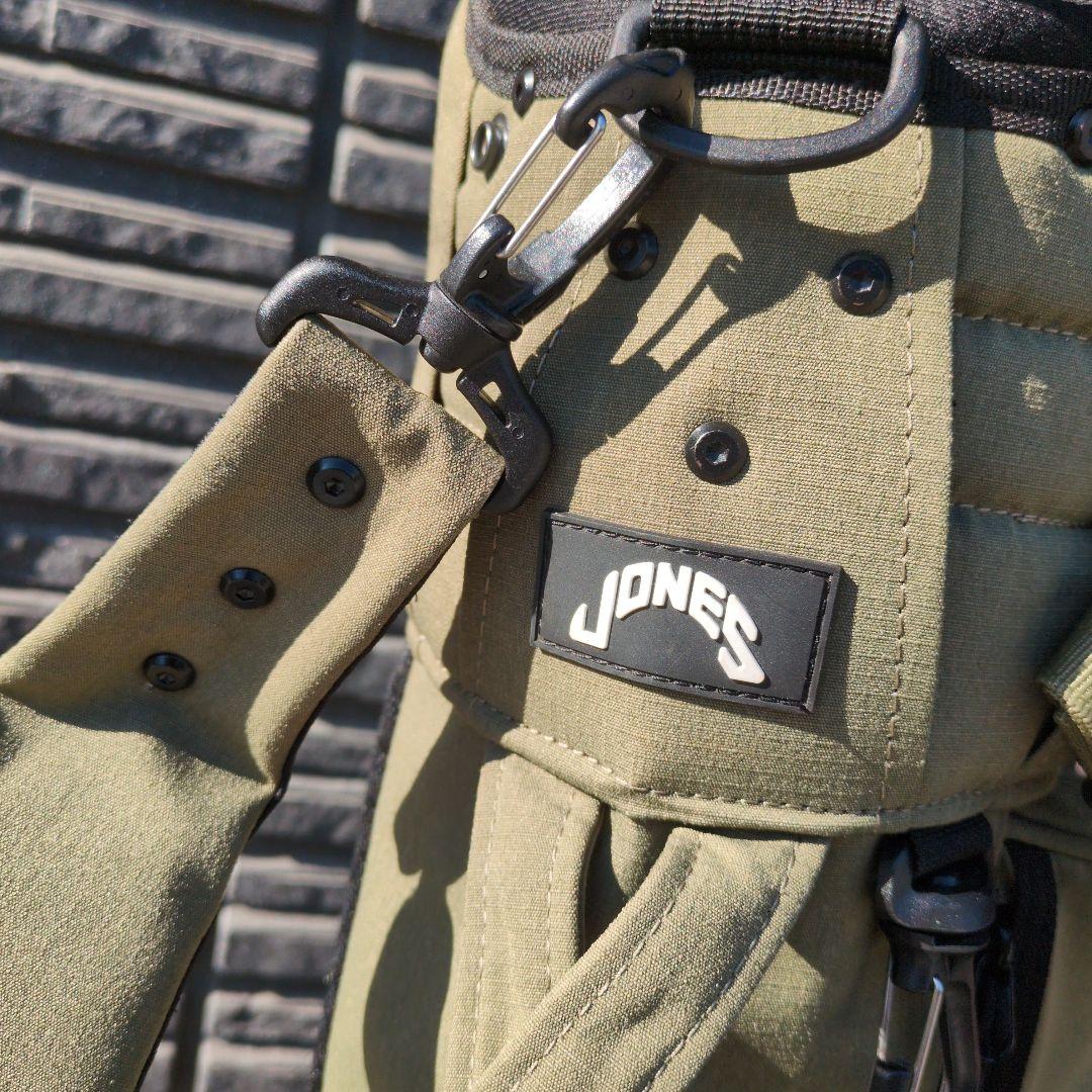 JONES オリーブグリーン キャディバッグ　一番人気色　品切品