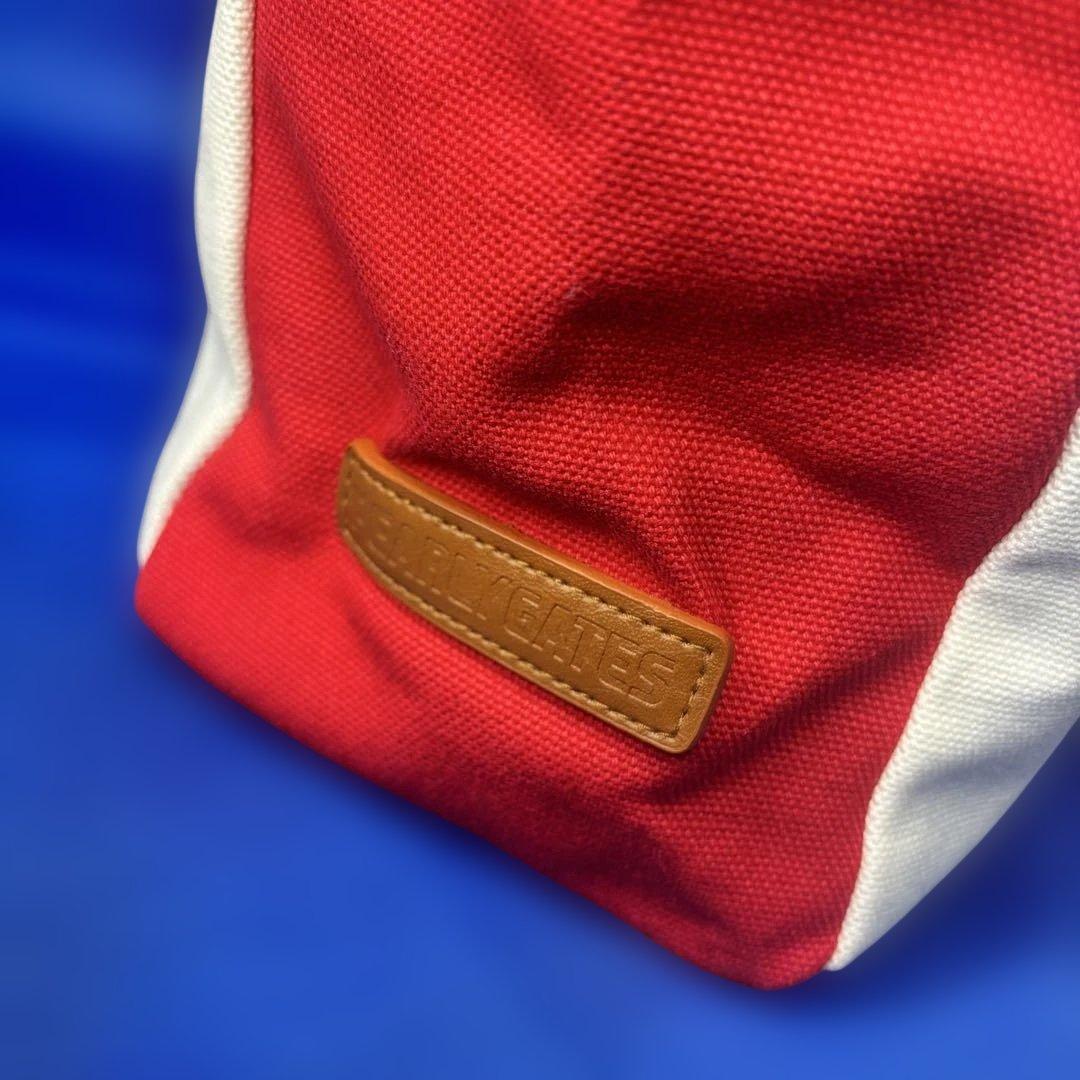 未使用 タグ付✨パーリーゲイツ トートバッグ カートバッグ 花柄 刺繍 ゴルフ