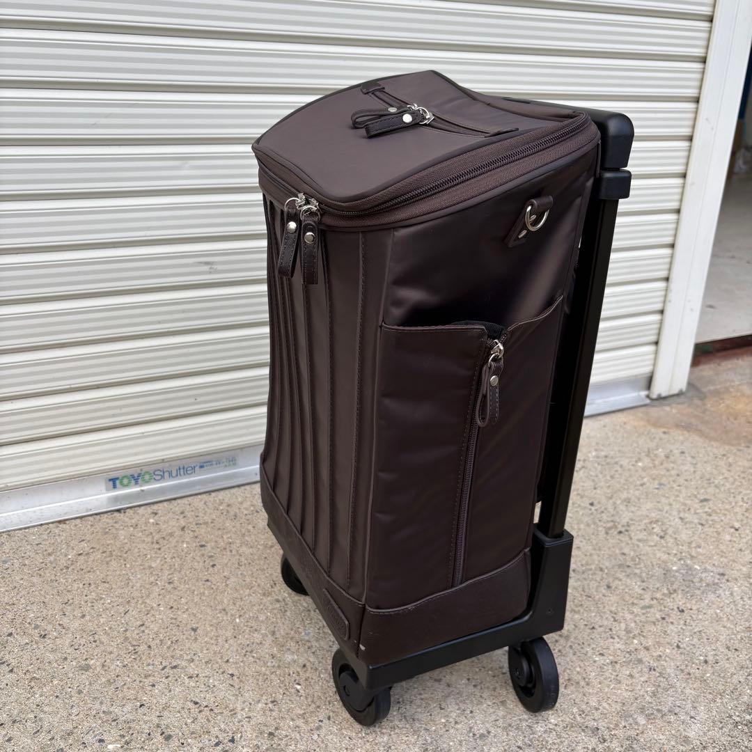 up/ SWANY スワニー トラベルキャリー ブラウン 旅行用品
