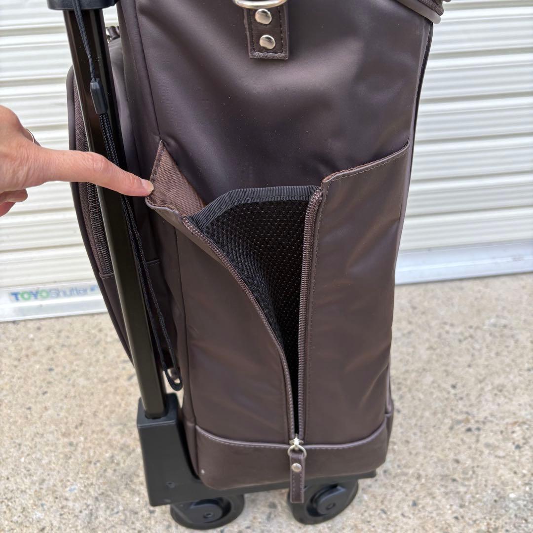 up/ SWANY スワニー トラベルキャリー ブラウン 旅行用品