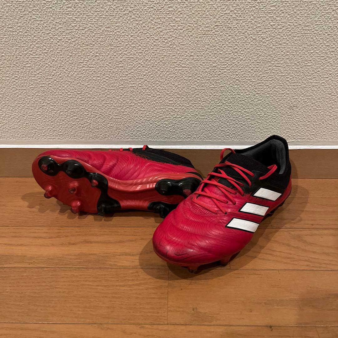 adidasコパ 20.1 FG アクティブレッド×フットウェアホワイト24.0