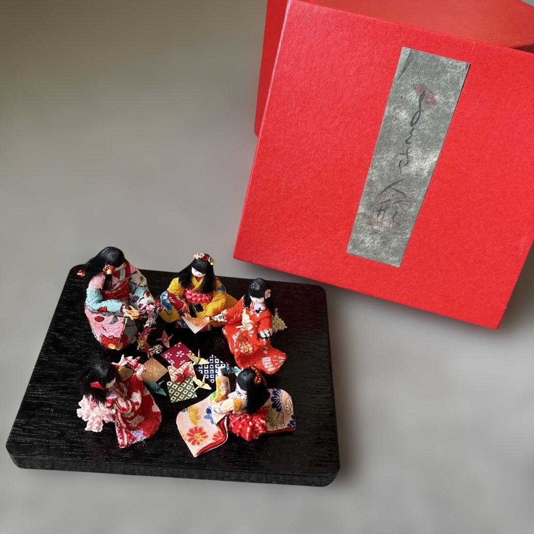 千種人形　ちぐさ人形《千羽鶴》