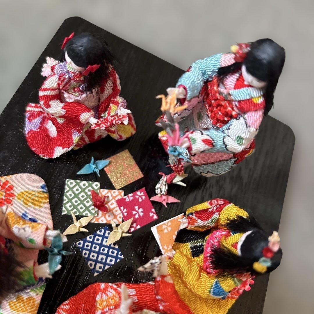 千種人形　ちぐさ人形《千羽鶴》