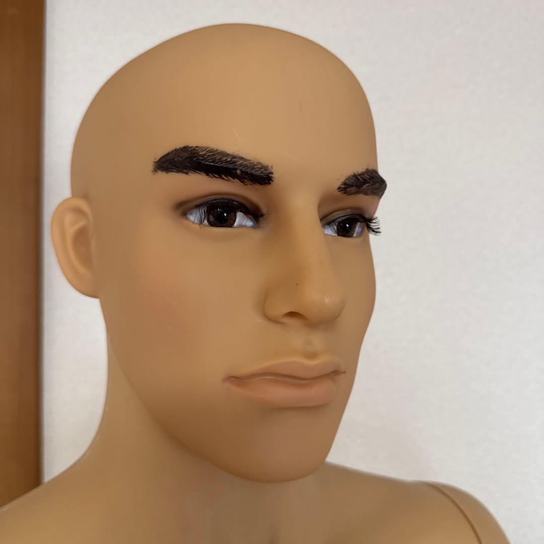 男性マネキン 肌色 約185cm