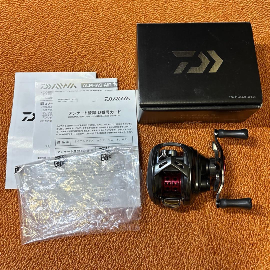 【ダイワ】20アルファス AIR TW 8.6R【右巻】