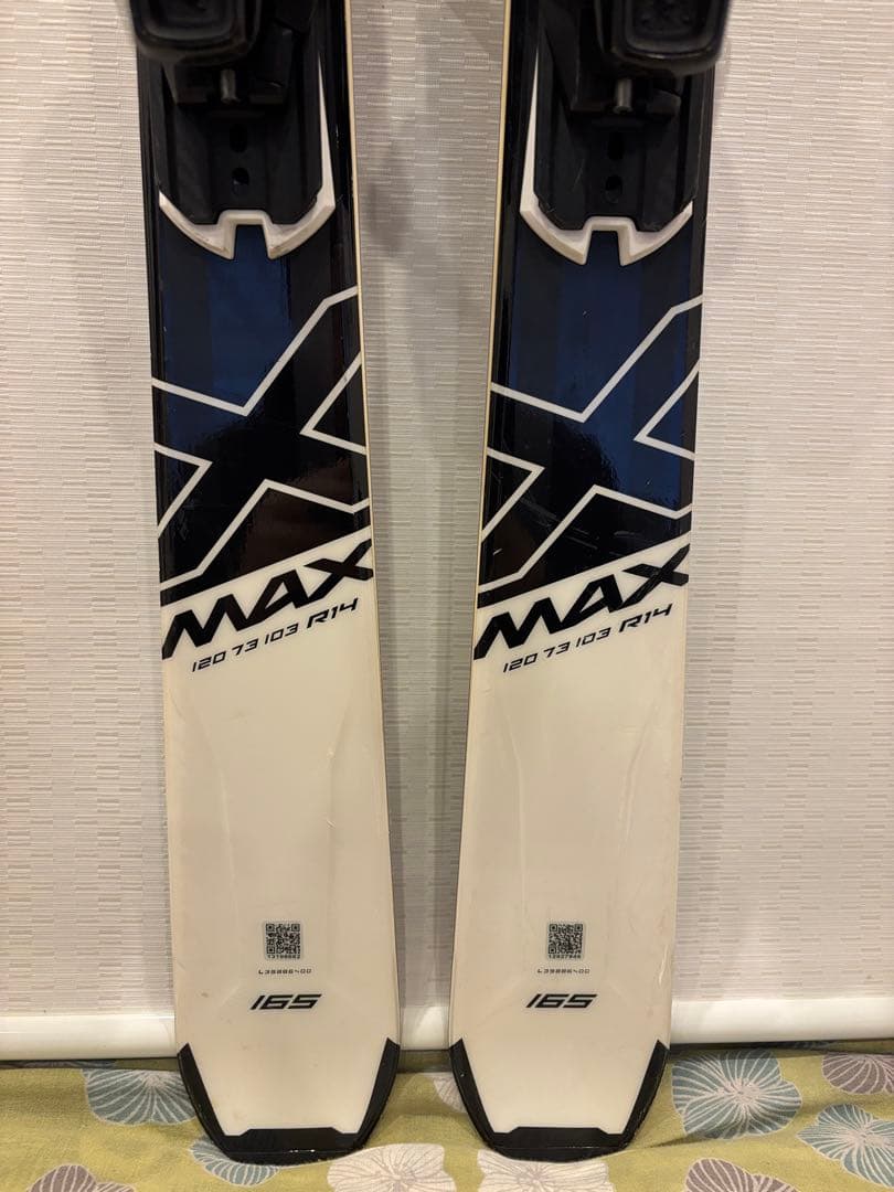 Salomon X12 スキー ブラック/ホワイト