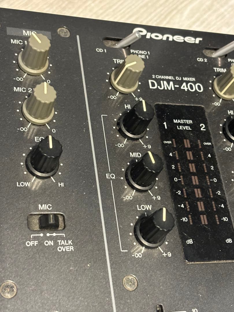 Pioneer DJM-400 2チャンネルDJミキサー パイオニア