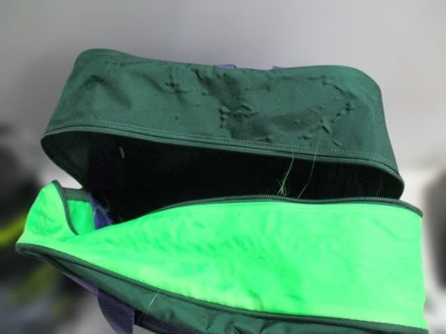 【中古品】Salomon スキーブーツ ネイビー/グリーン　27.5　使用感あり