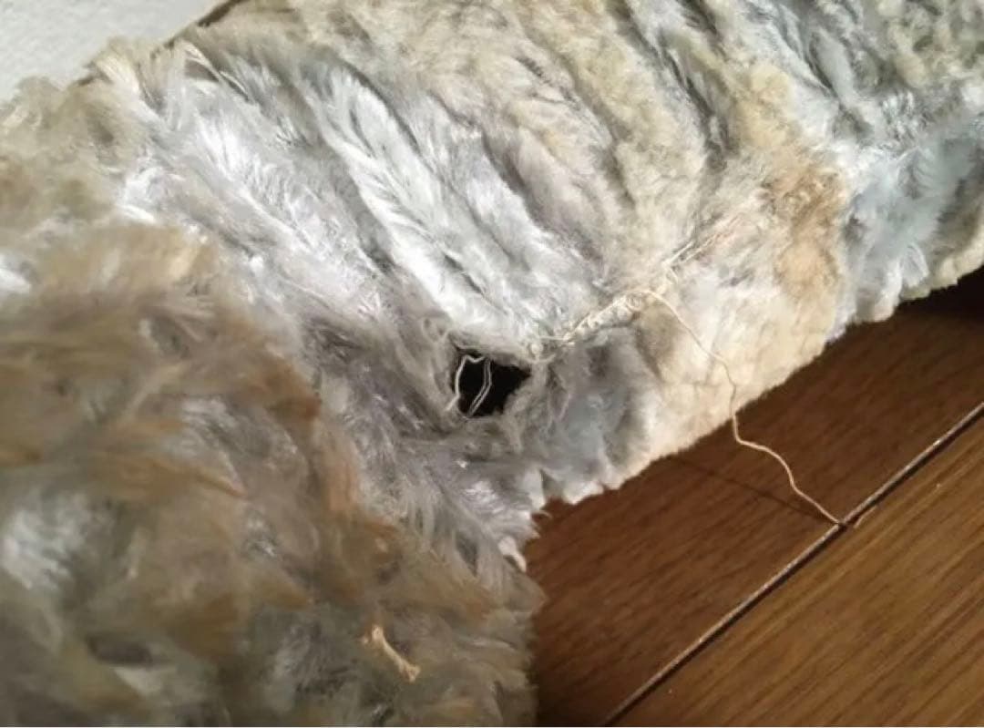 アンティーク　犬　ぬいぐるみ