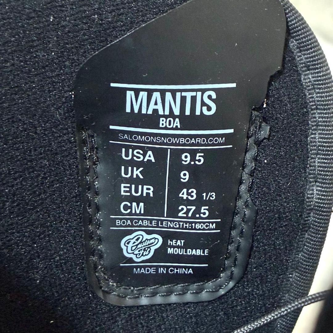 SALOMON サロモン スノーボードブーツ MANTIS BOA 27.5cm