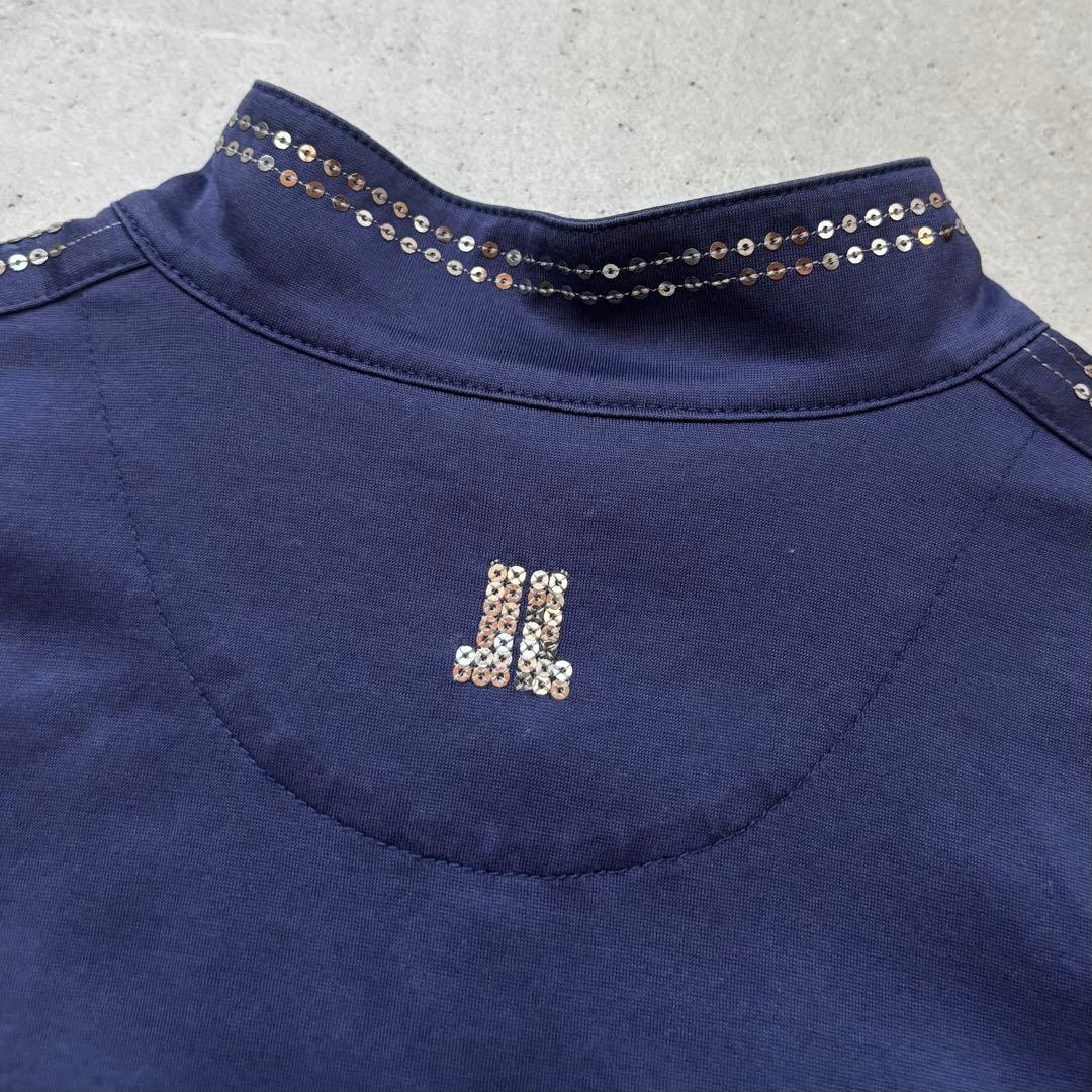 LANVIN SPORT ランバンスポール ノースリーブシャツ スパンコール40