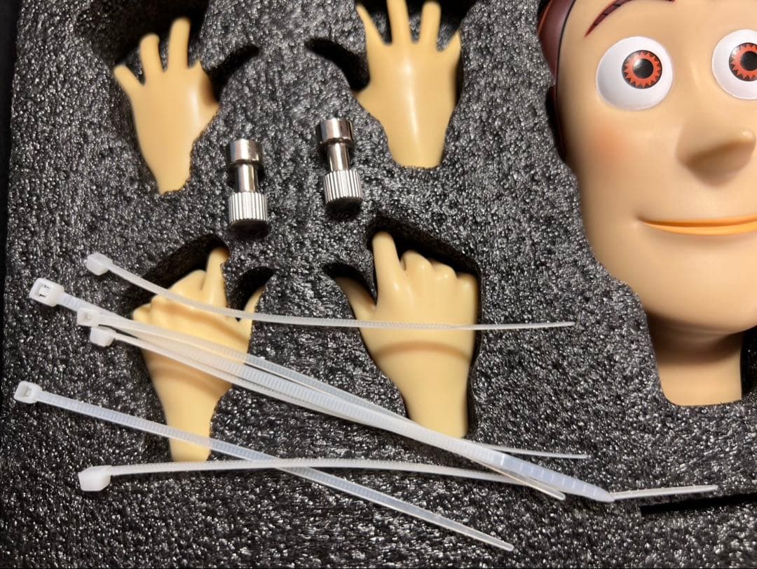 「トイストーリー　ウッディヘッドパーツセット　カスタム」